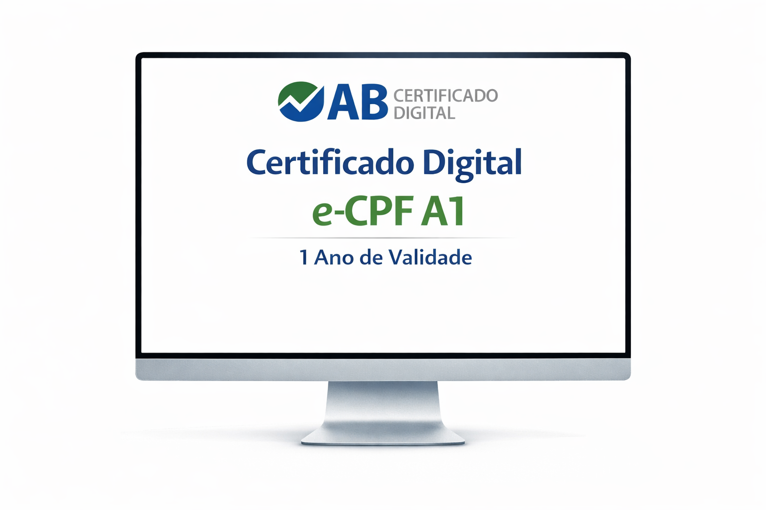 Certificado Digital e-CPF A1 1 Ano de Validade