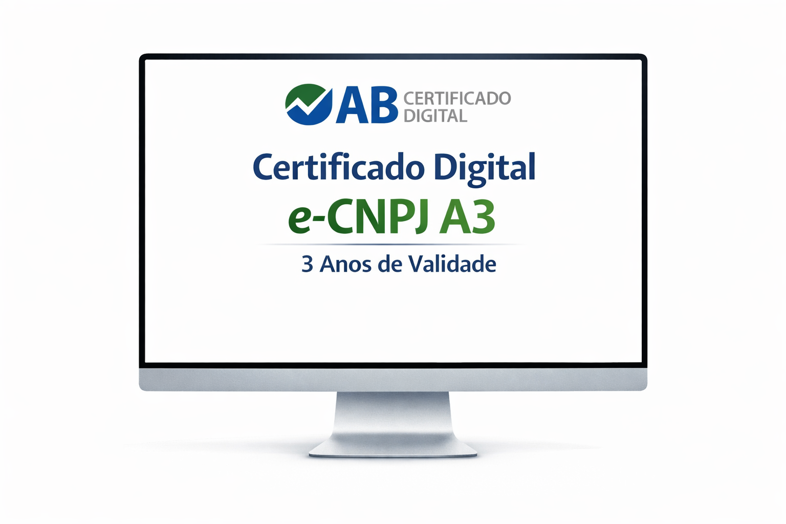 Certificado Digital e-CNPJ A3 3 Anos de Validade