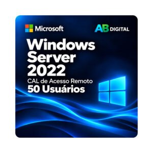 Cal de Acesso Remoto Windows Server 2022 - 50 Usuários