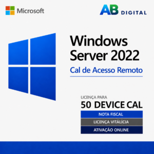 Cal de Acesso Remoto Windows Server 2022 - 50 Dispositivos