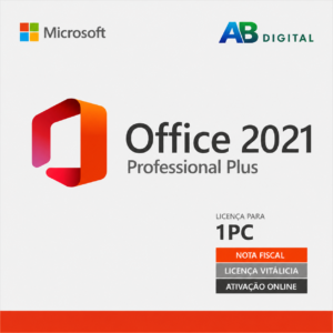 Licença Microsoft Office 2021 Professional Plus