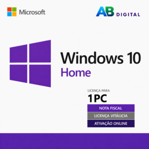 Licença Microsoft Windows 10 home